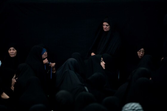 مراسم عزداری حسینی در تکیه سادات اخوی