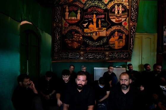 مراسم عزداری حسینی در تکیه سادات اخوی