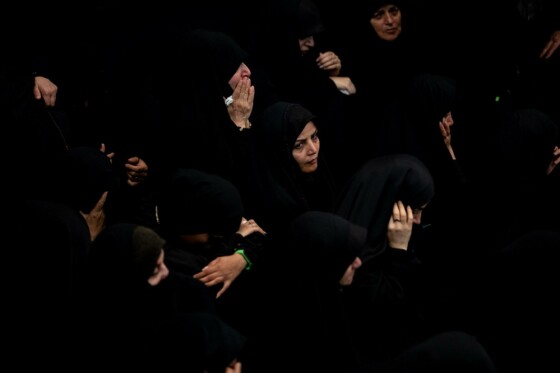 مراسم عزداری حسینی در تکیه سادات اخوی