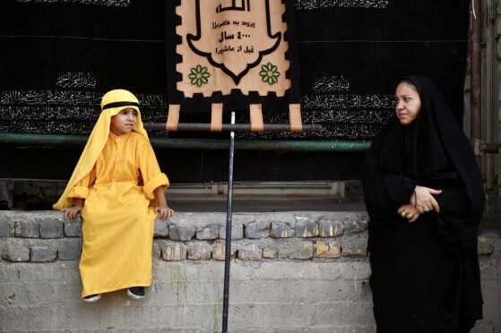 کاروان تعزیه در نوش آباد