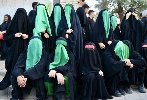 کاروان تعزیه در نوش آباد