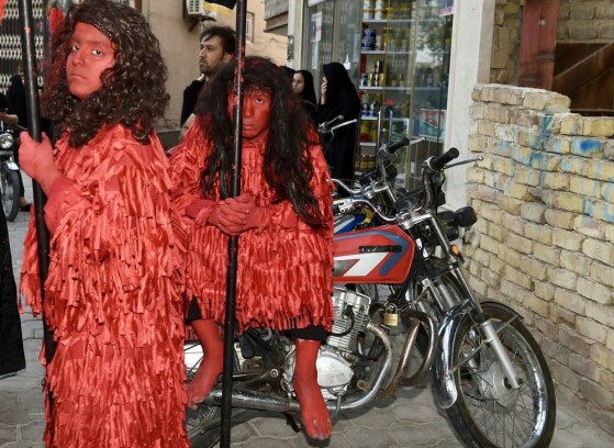 کاروان تعزیه در نوش آباد