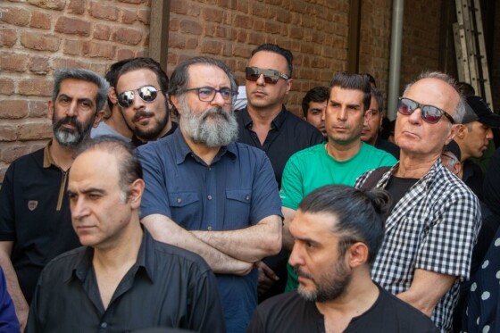 تشییع پیکر «سعید راد»