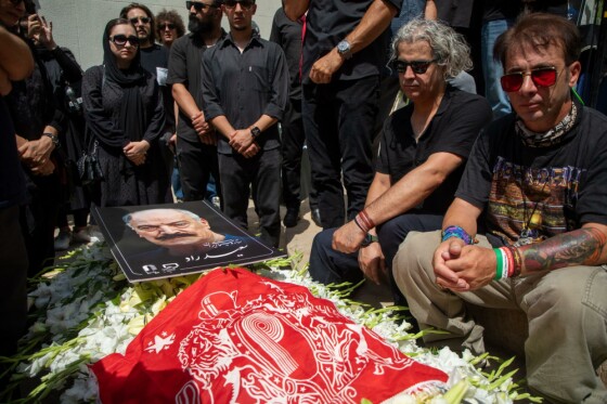 تشییع پیکر «سعید راد»