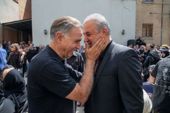 تشییع پیکر «سعید راد»