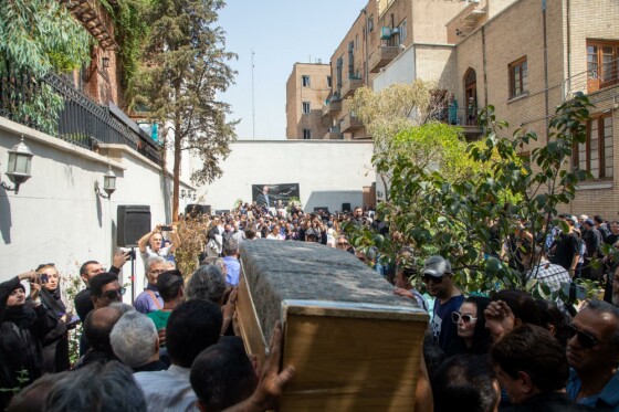 تشییع پیکر «سعید راد»