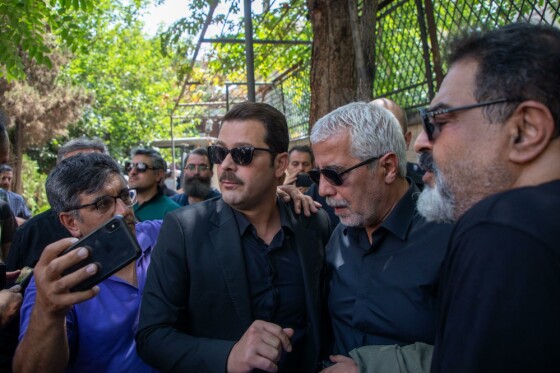 تشییع پیکر «سعید راد»