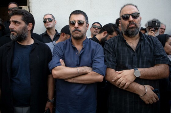 تشییع پیکر «سعید راد»