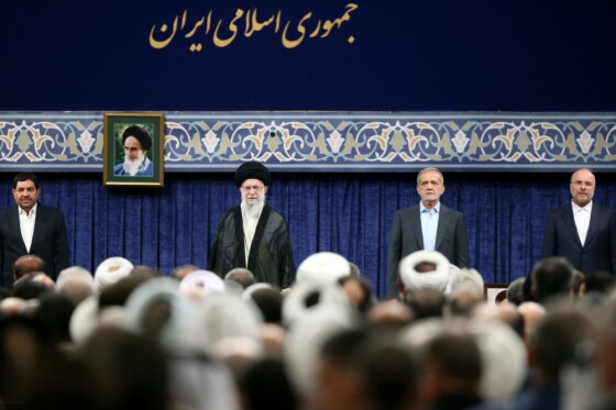 مراسم تنفیذ حکم چهاردهمین دوره ریاست جمهوری اسلامی ایران