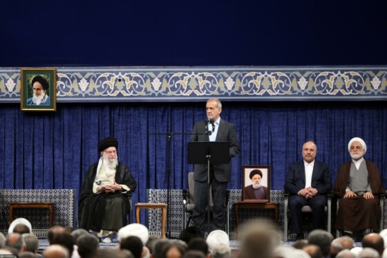 مراسم تنفیذ حکم چهاردهمین دوره ریاست جمهوری اسلامی ایران