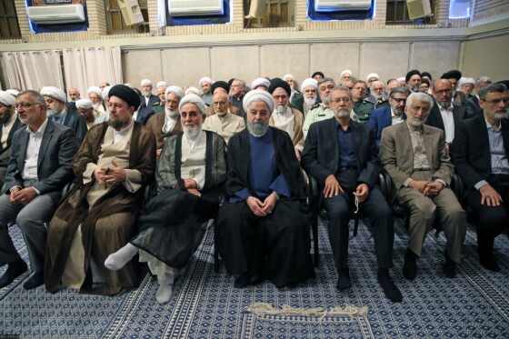 مراسم تنفیذ حکم چهاردهمین دوره ریاست جمهوری اسلامی ایران