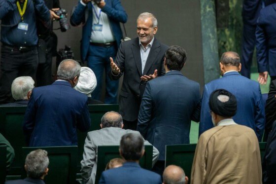 مراسم تحلیف چهاردهمین دوره ریاست جمهوری ایران -۲