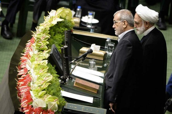 مراسم تحلیف چهاردهمین دوره ریاست جمهوری ایران -۱