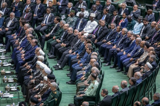 مراسم تحلیف چهاردهمین دوره ریاست جمهوری ایران -۲