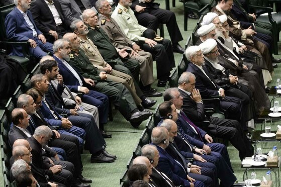 مراسم تحلیف چهاردهمین دوره ریاست جمهوری ایران -۱