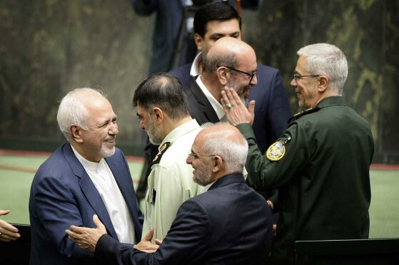 مراسم تحلیف چهاردهمین دوره ریاست جمهوری ایران -۱