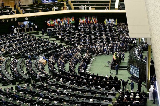 مراسم تحلیف چهاردهمین دوره ریاست جمهوری ایران -۱