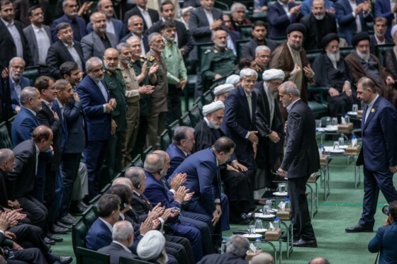 مراسم تحلیف چهاردهمین دوره ریاست جمهوری ایران -۲