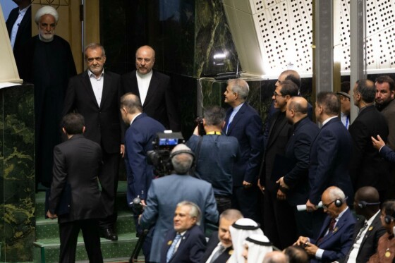 مراسم تحلیف چهاردهمین دوره ریاست جمهوری ایران -۲