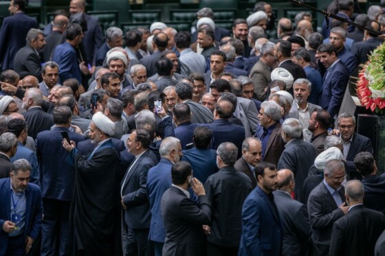 مراسم تحلیف چهاردهمین دوره ریاست جمهوری ایران -۲