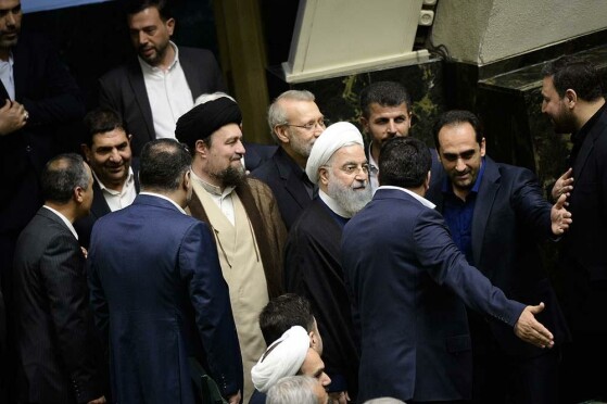 مراسم تحلیف چهاردهمین دوره ریاست جمهوری ایران -۱