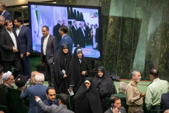 مراسم تحلیف چهاردهمین دوره ریاست جمهوری ایران -۲