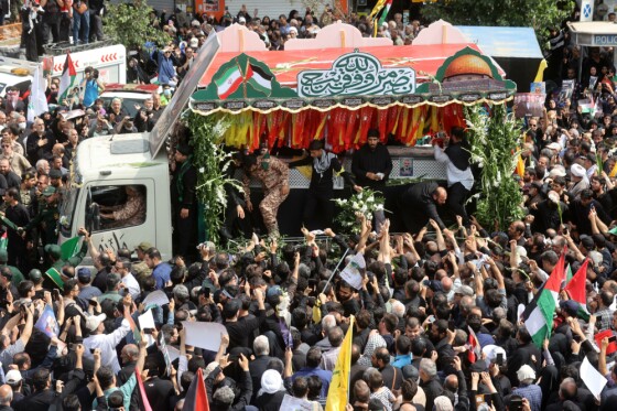 تشییع پیکر اسماعیل هنیه در تهران