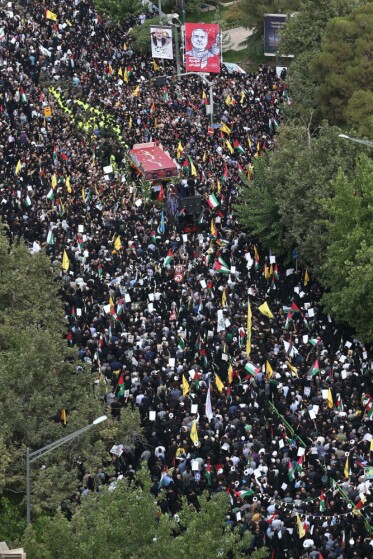 تشییع پیکر اسماعیل هنیه در تهران