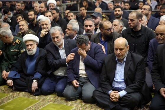 تشییع پیکر اسماعیل هنیه در تهران