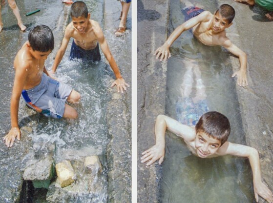 سرگرمی و آب تنی تابستان در دهه هفتاد