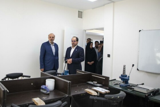 افتتاح طرح های عمرانی دانشگاه تهران