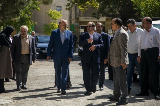 افتتاح طرح های عمرانی دانشگاه تهران