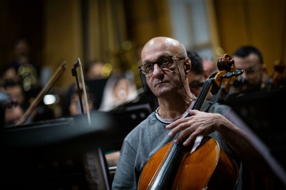 تمرین ارکستر سمفونیک تهران به رهبری آرش گوران