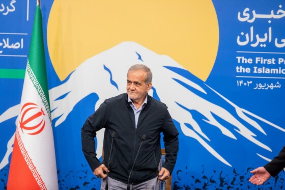 نخستین نشست خبری رئیس جمهور