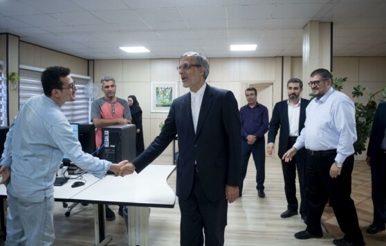 بازدید مدیر عامل خبرگزاری ایرنا از موسسه ایران