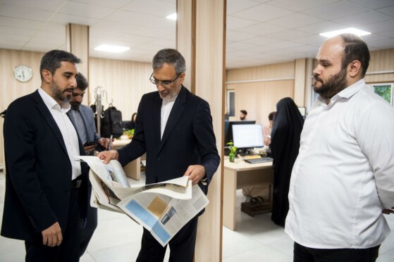 بازدید مدیر عامل خبرگزاری ایرنا از موسسه ایران