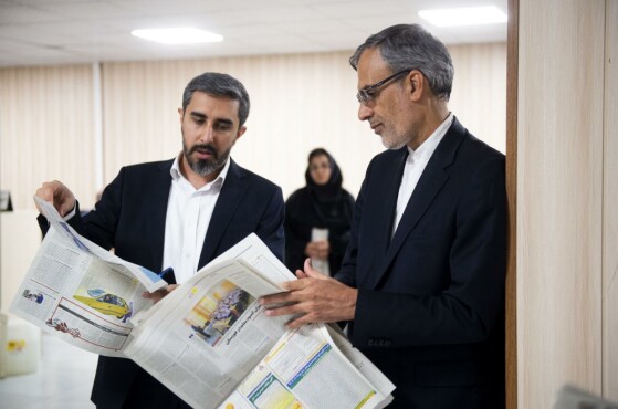 بازدید مدیر عامل خبرگزاری ایرنا از موسسه ایران