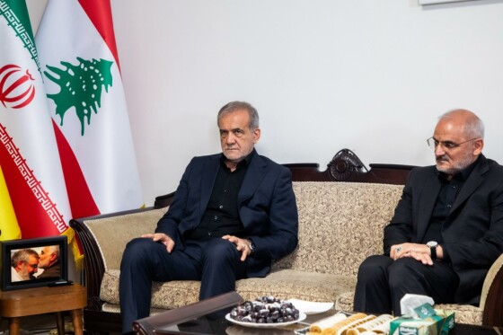 حضور رئیسجمهور در دفتر حزب الله لبنان