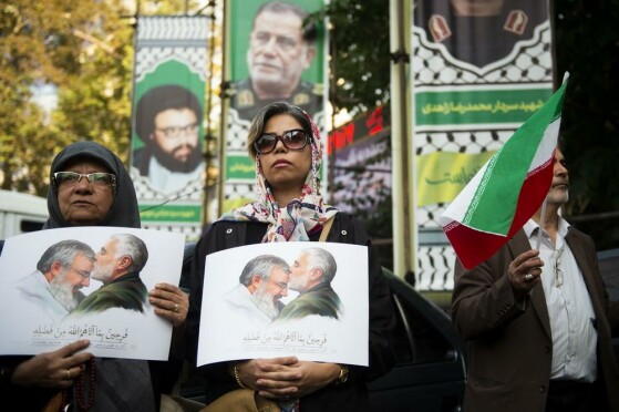 اجتماع مردمی «دفاع از جبهه مقاومت» در میدان فلسطین