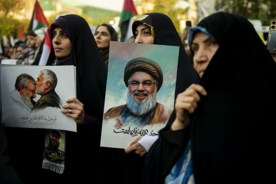 اجتماع مردمی «دفاع از جبهه مقاومت» در میدان فلسطین