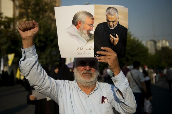 اجتماع مردمی «دفاع از جبهه مقاومت» در میدان فلسطین