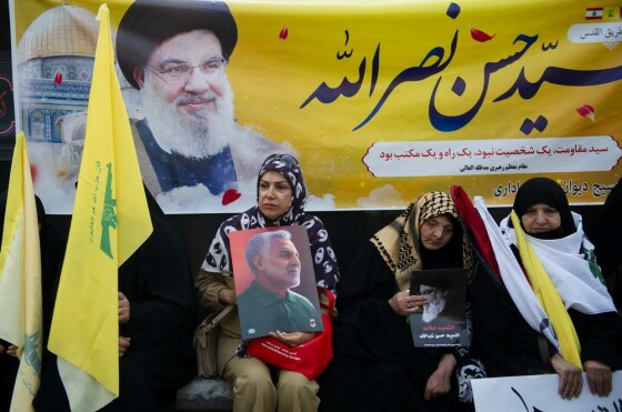 اجتماع مردمی «دفاع از جبهه مقاومت» در میدان فلسطین