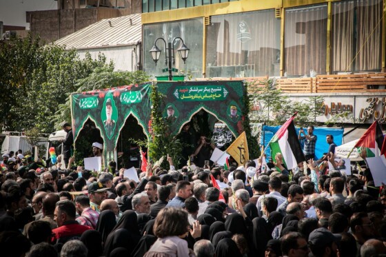 تشییع پیکر شهید «عباس نیلفروشان»