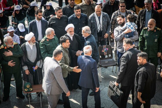 تشییع پیکر شهید «عباس نیلفروشان»