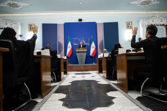 نشست خبری سخنگوی وزارت امور خارجه