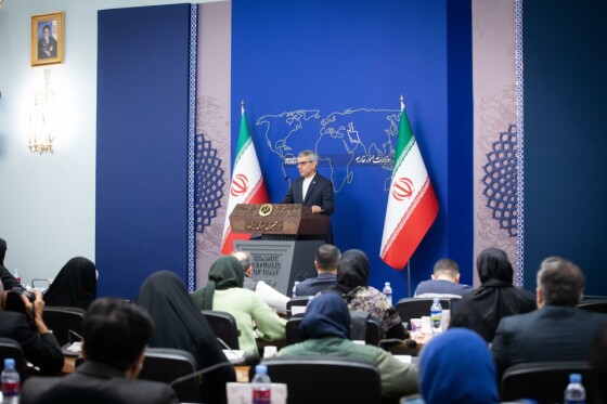 نشست خبری سخنگوی وزارت امور خارجه