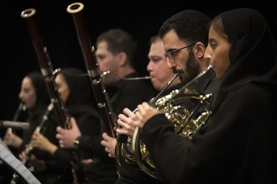 کنسرت منظومه سیمرغ (قاف)به رهبری فرهاد فخرالدینی و آرش امینی