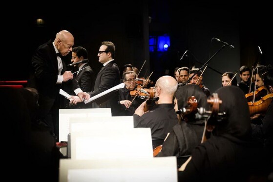 کنسرت منظومه سیمرغ (قاف)به رهبری فرهاد فخرالدینی و آرش امینی