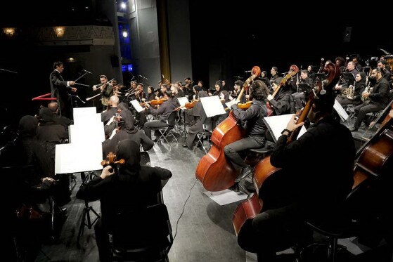 کنسرت منظومه سیمرغ (قاف)به رهبری فرهاد فخرالدینی و آرش امینی