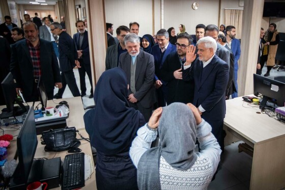 سی امین سالگرد تاسیس روزنامه ایران با حضور معاون اول رئیس جمهور -۱